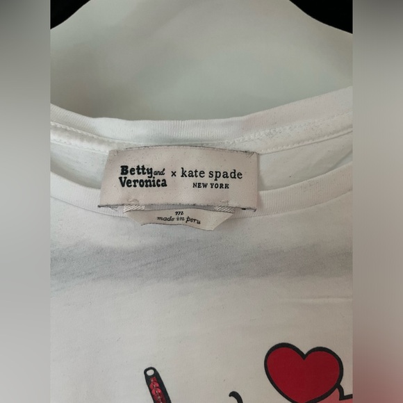 Kate Spade Betty & Veronica collection sundae tee size medium - Picture 2 of 2